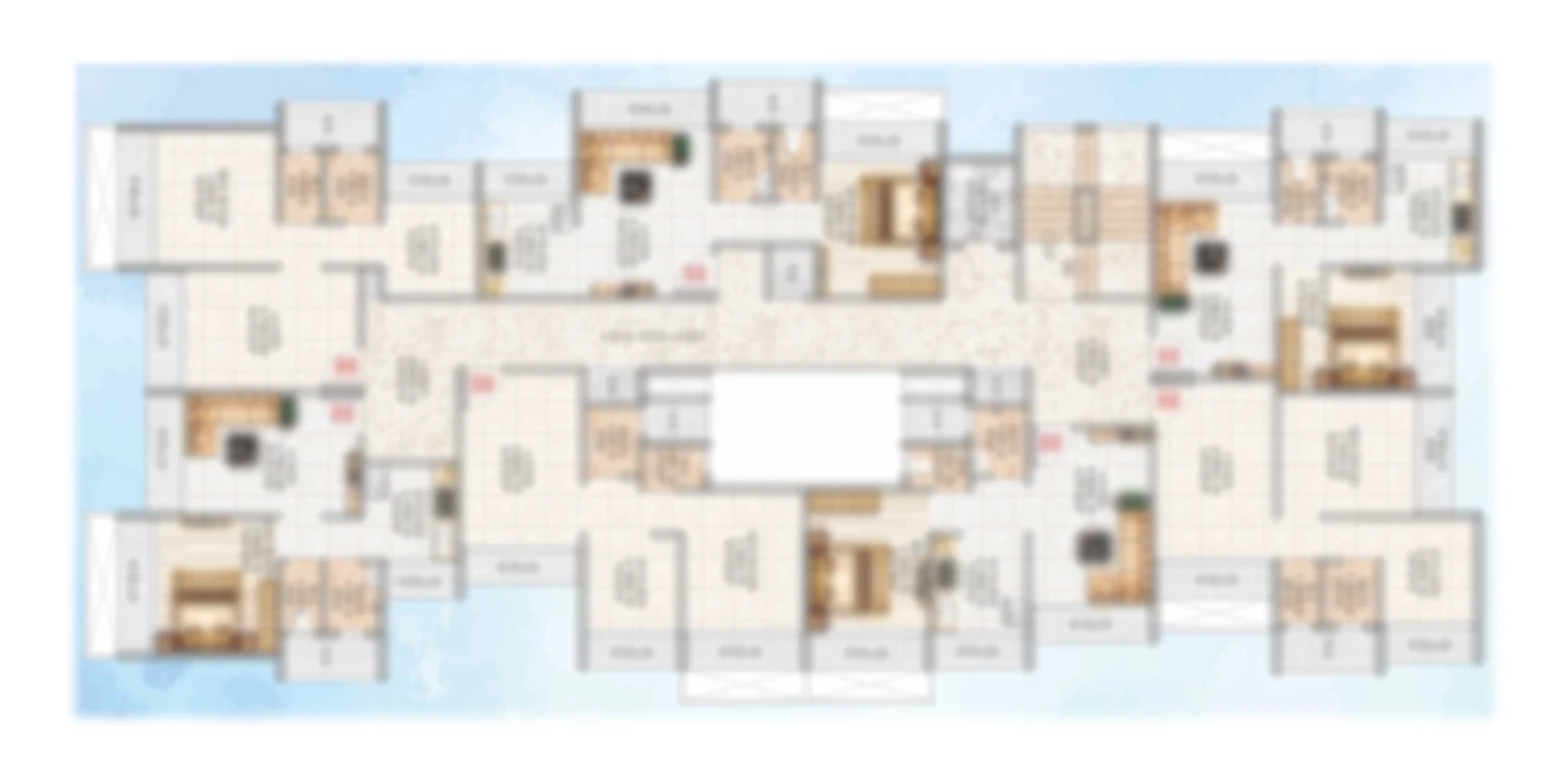 Infinity Ivy 2nd and 4th Floor Plan